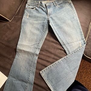 American Eagle Jeans Hipster Fit Bootcut Cotton Womens Size 8